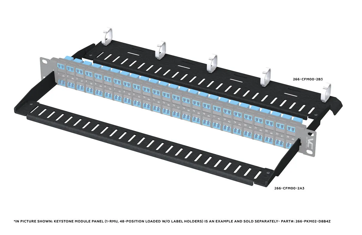 Vertical Cable Optical Fiber Cable Management Bar