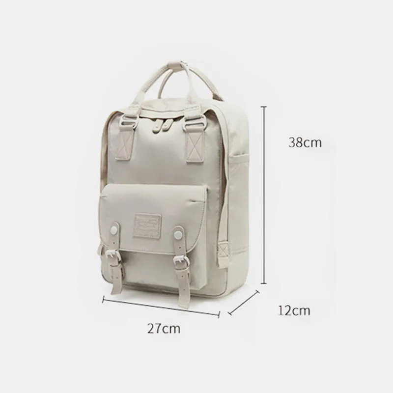 Waterproof College Style Vintage Travel Backpack