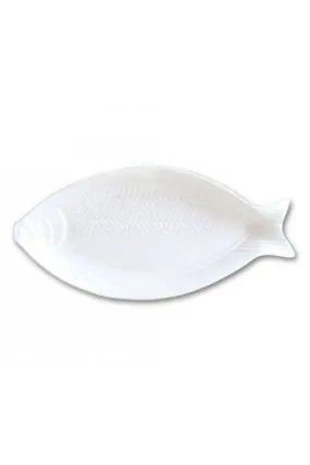 White Melamine Fish Platter
