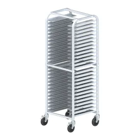 Winco AWPR-26BK Pan Rack Pizza - each