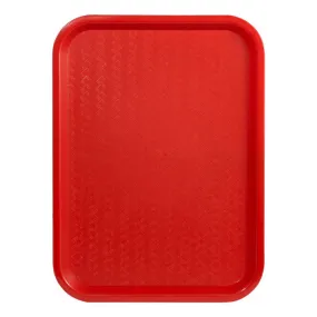 Winco FFT-1014R 10" Fast Food Tray, Red
