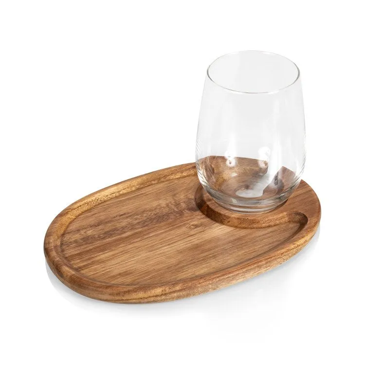 Wine Appetizer Plate Set of 4