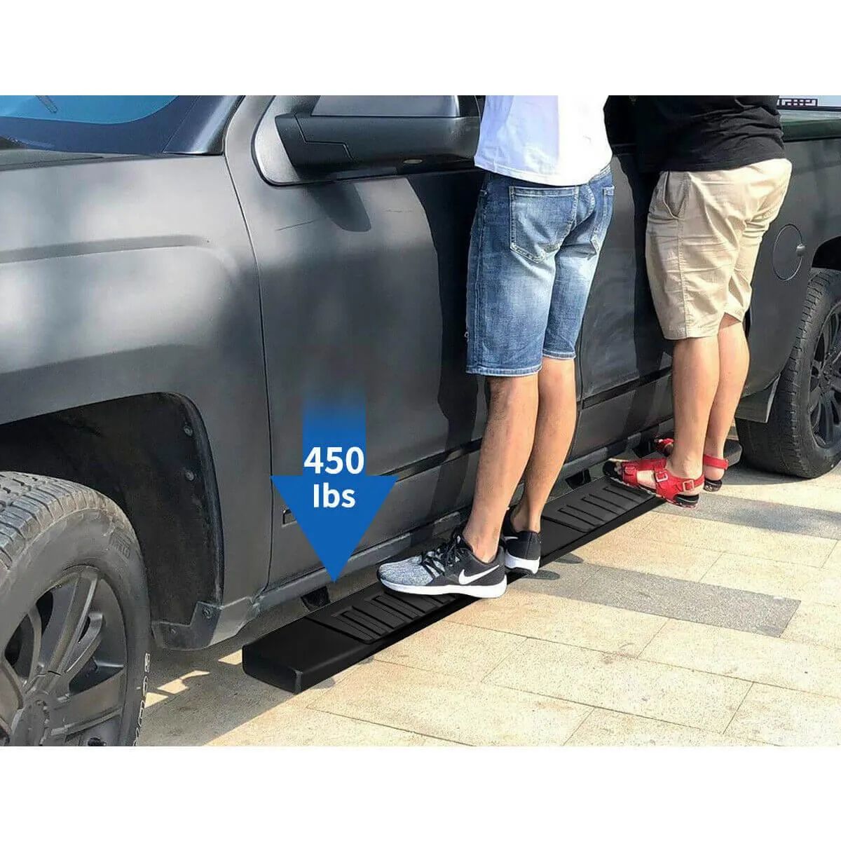 YITAMOTOR® For 2007-2021 Toyota Tundra Double Cab 6" Running Boards Nerf Bars Side Step Black