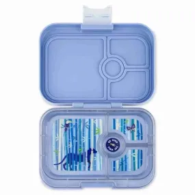 YUMBOX Panino 4 compartment - Hazy Blue Panther Tray